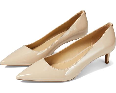 michael kors leather kitten pumps|Michael Kors stiletto heel pumps.